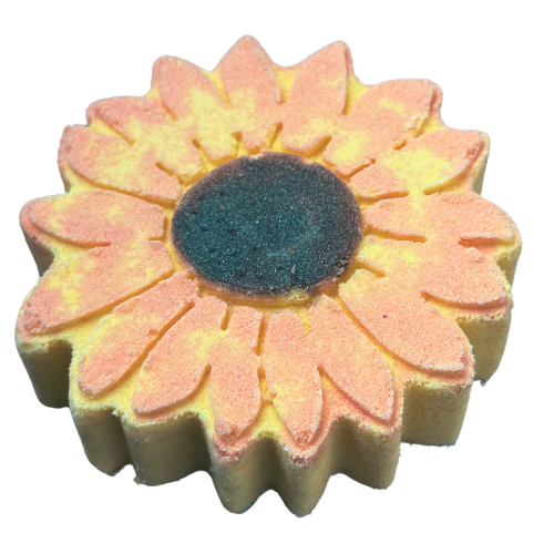Sunflower bath bomb